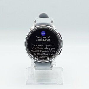 Samsung Galaxy Watch 6 Classic 47mm Bluetooth WiFi LTE SM-R965 Silver Unlocked